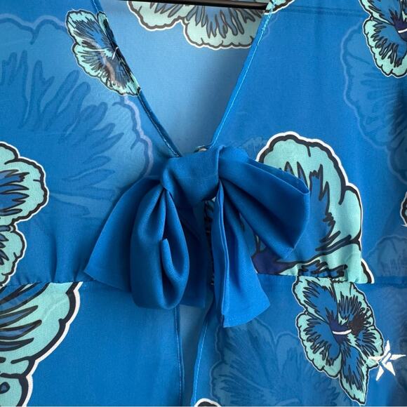 Rebel Athletic Blue Hawaiian Custom Team Cover-up YS - Picture 2 of 10
